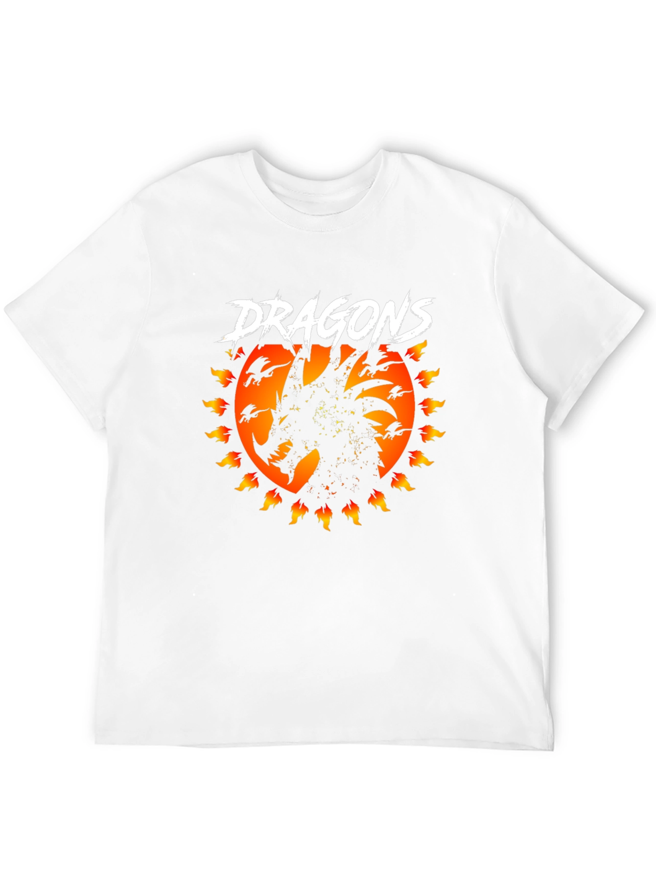 Dragons Graphic Tee - Fantasy T-Shirt