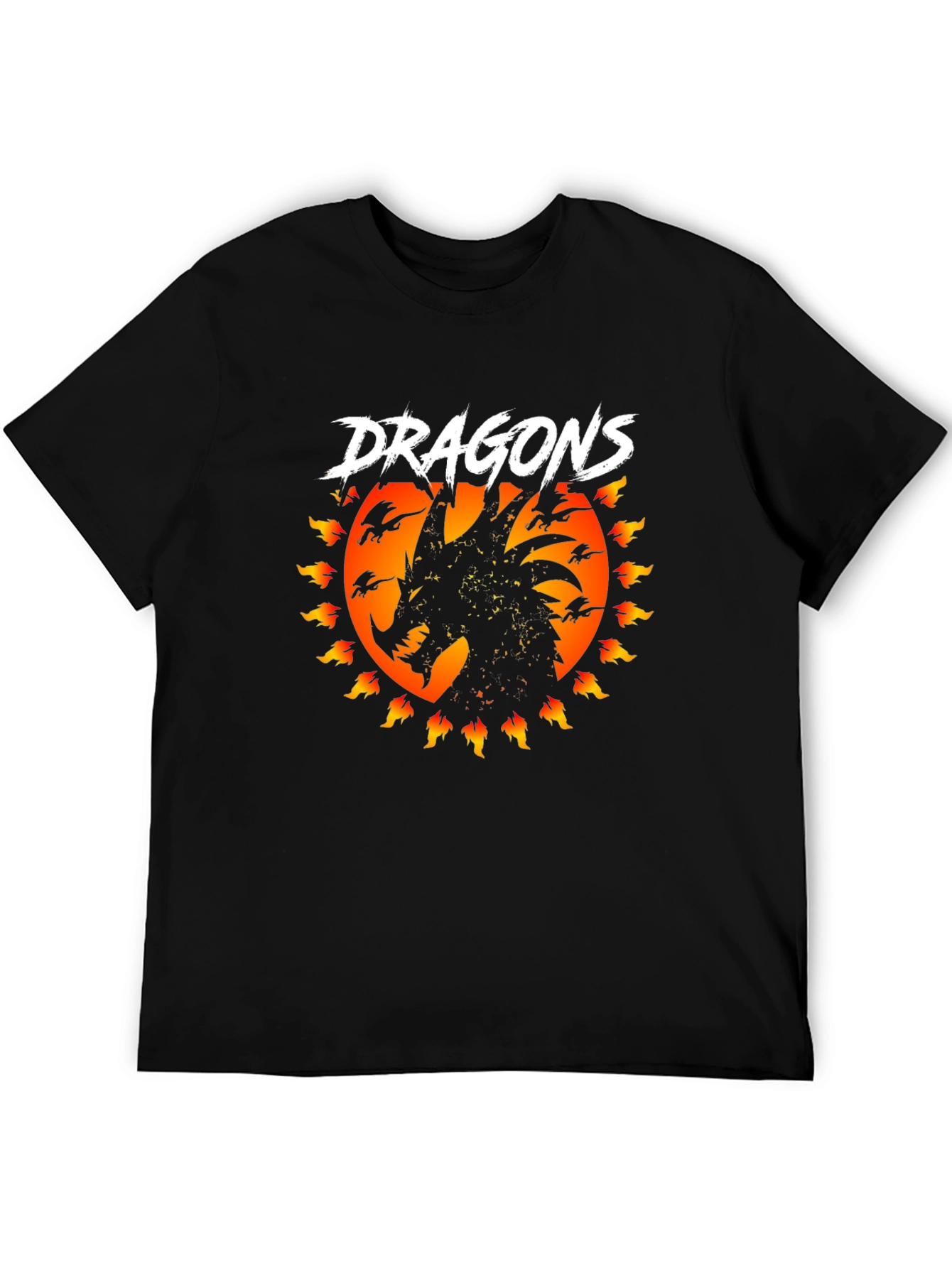 Dragons Graphic Tee - Fantasy T-Shirt