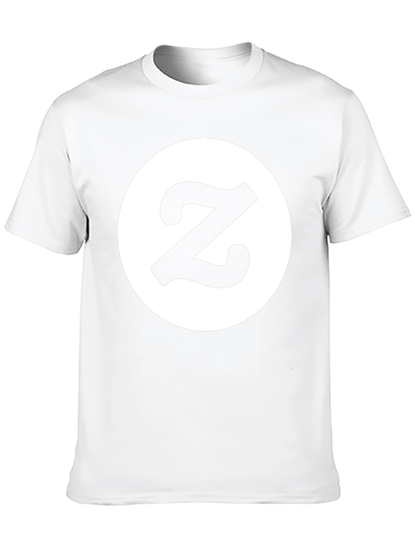 Letter Z Logo Black T-Shirt