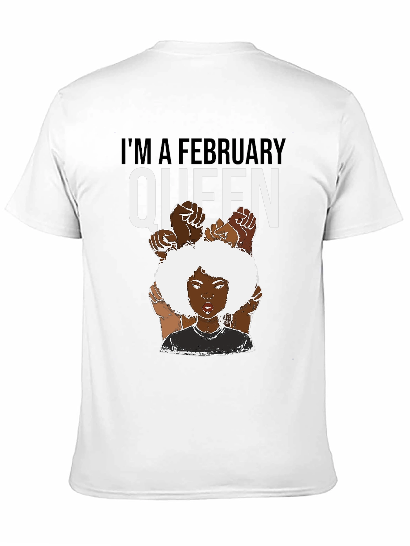 February Queen Black T-Shirt