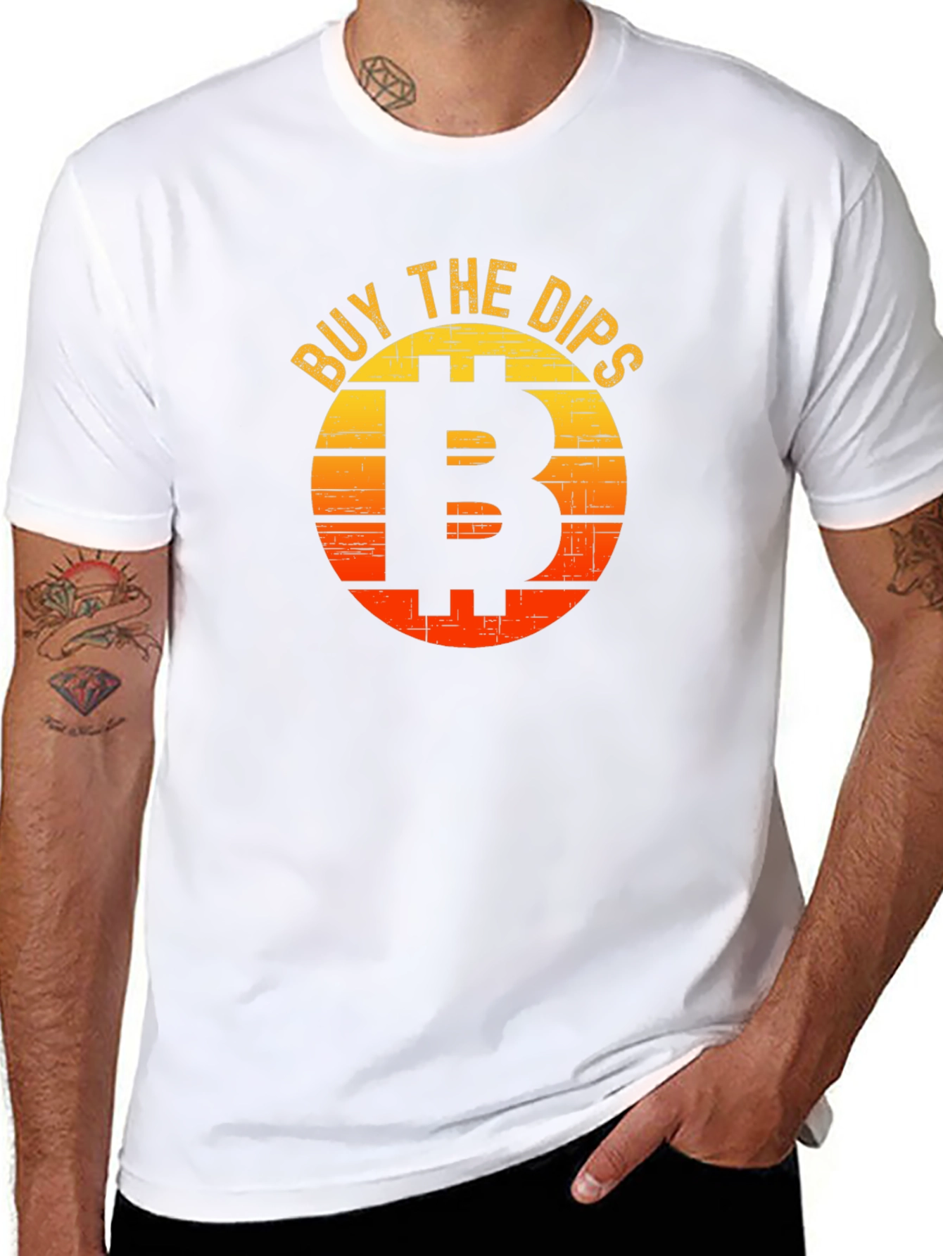 Buy The Dips Bitcoin Tee