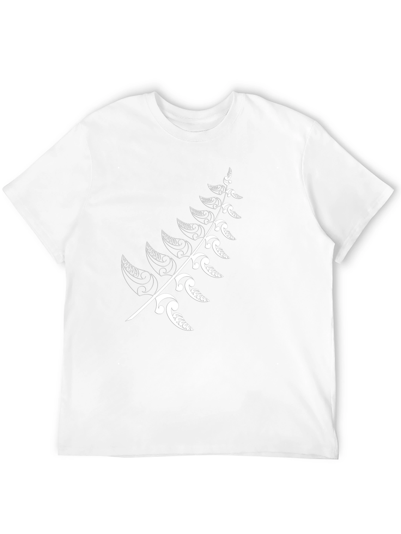 Maori Fern Black T-Shirt