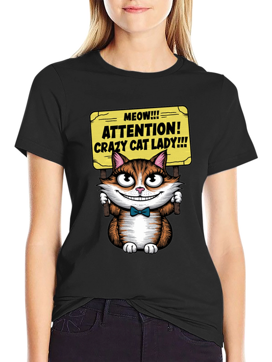 Crazy Cat Lady Graphic Tee