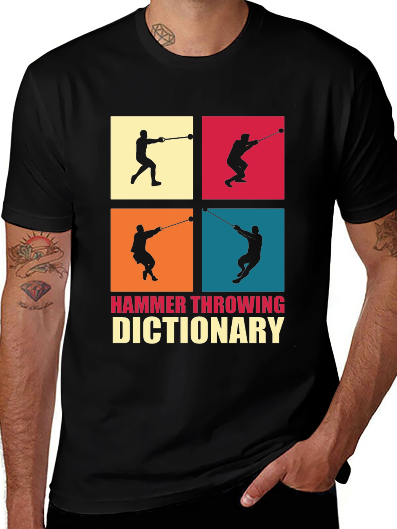Hammer Throwing Dictionary Graphic Tee