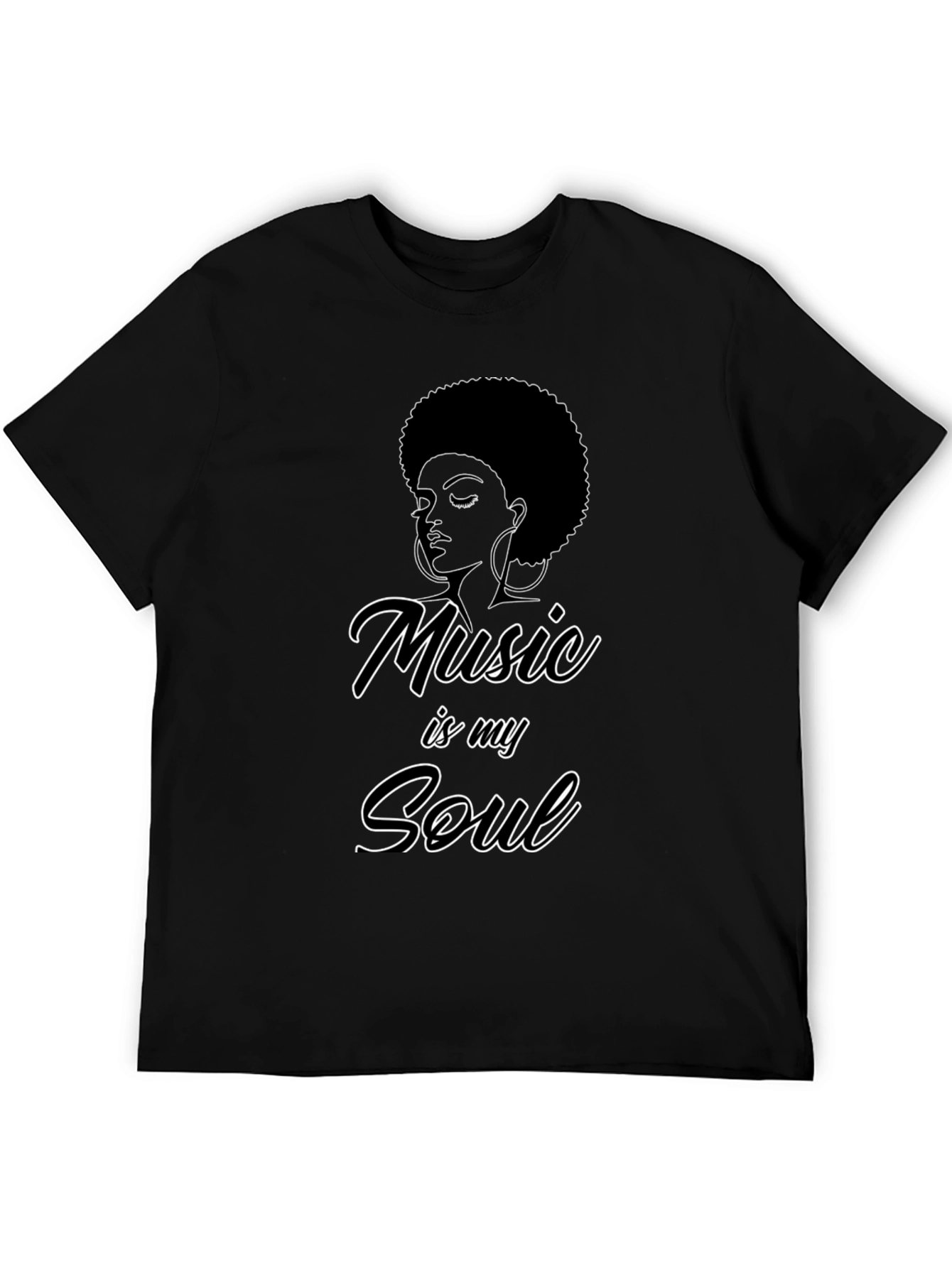 Music is My Soul Graphic Tee - Unisex