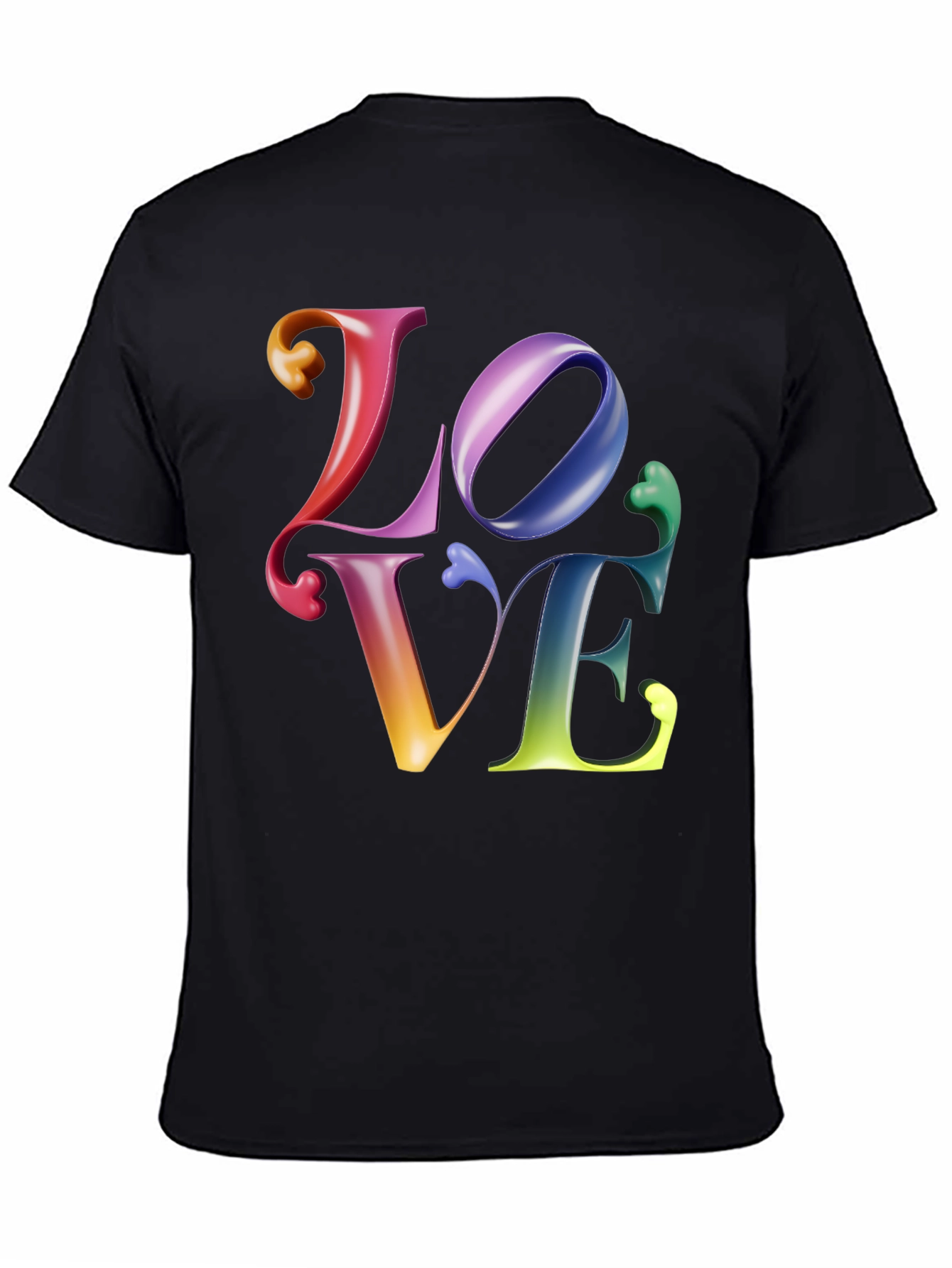 LOVE Graphic Tee - Rainbow Pride Shirt
