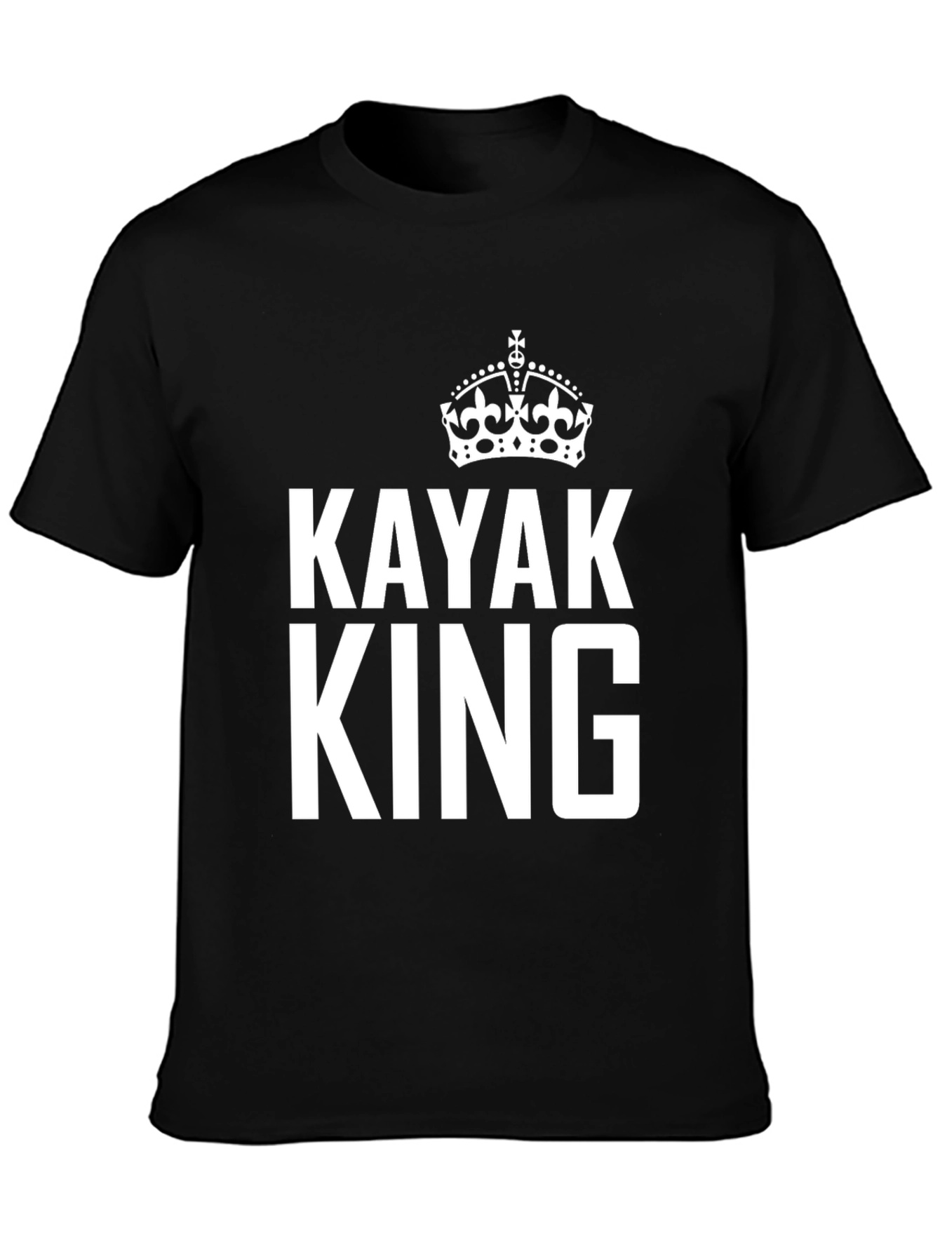 Kayak King Black T-Shirt