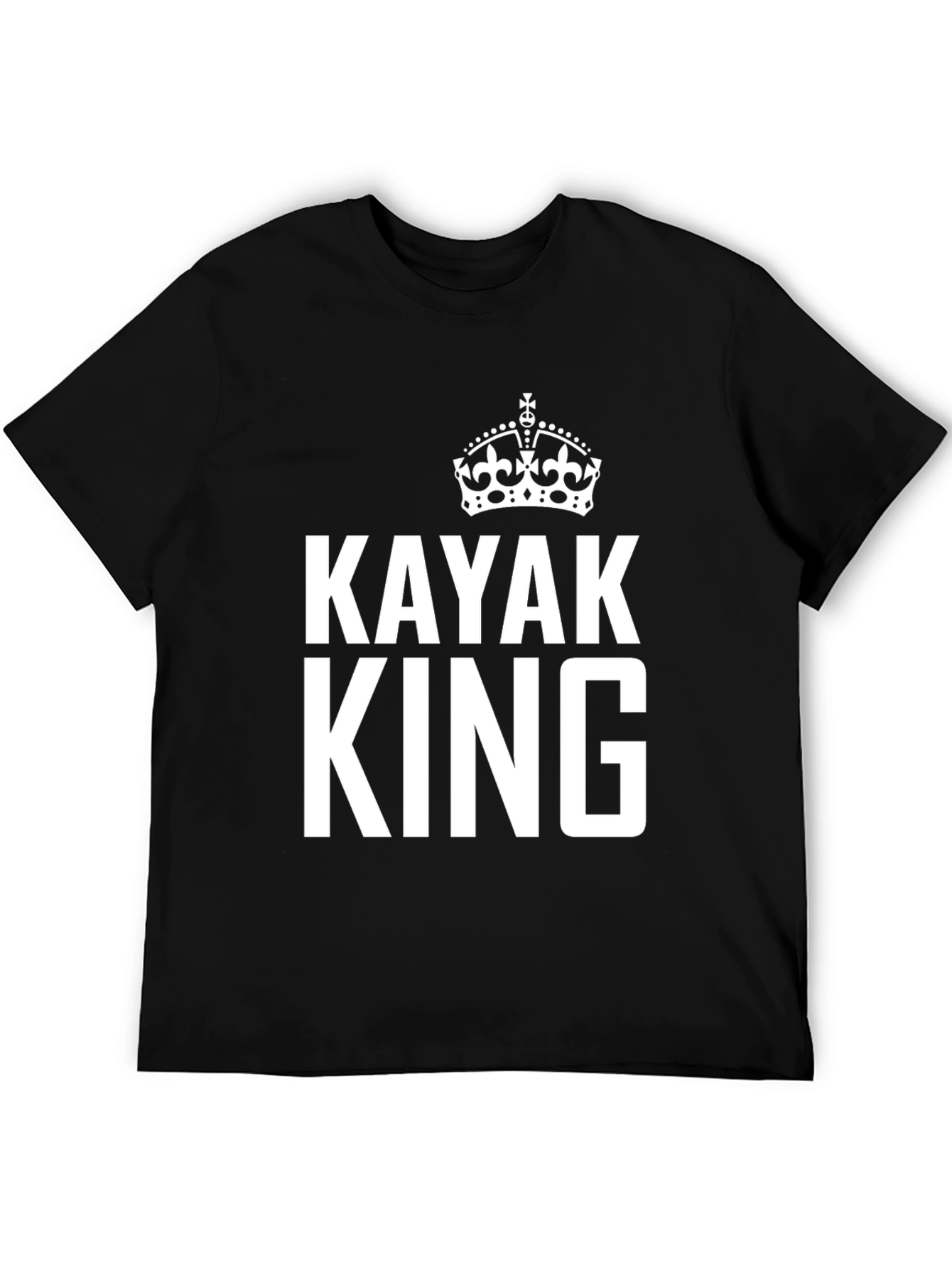 Kayak King Black T-Shirt