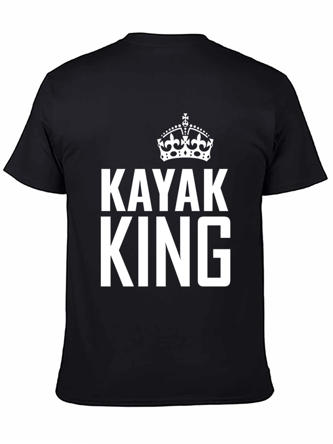 Kayak King Black T-Shirt