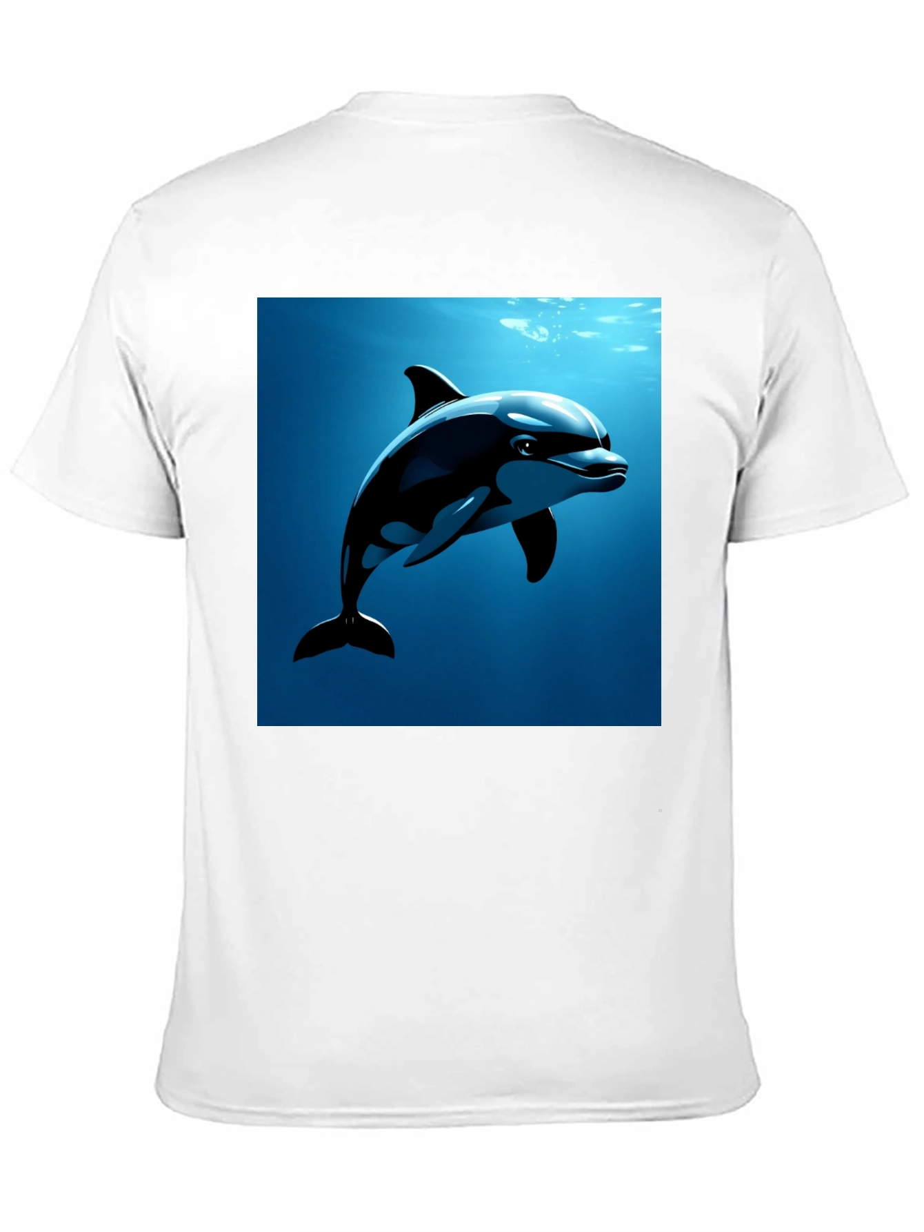 Dolphin Graphic Tee - Black