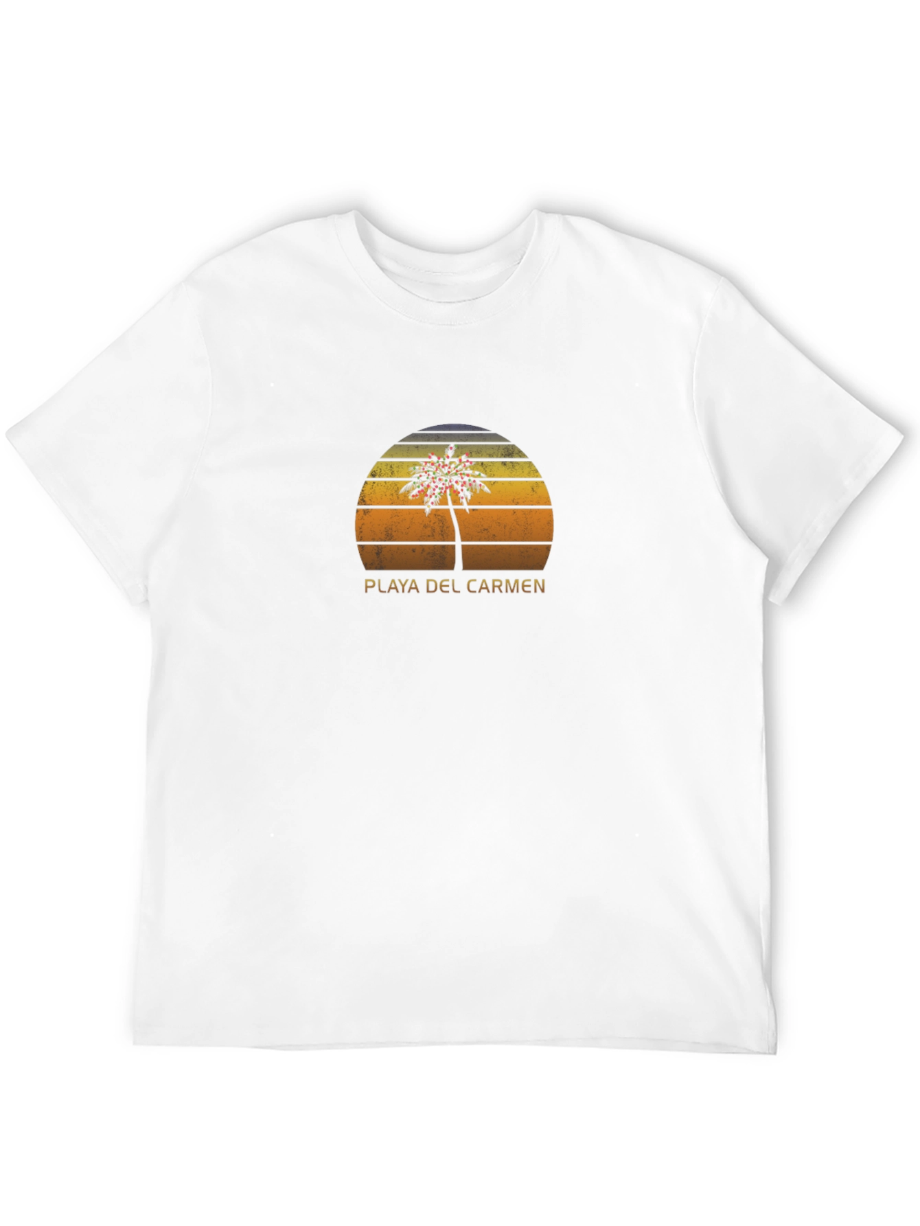 Playa Del Carmen Retro Graphic T-Shirt