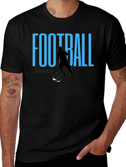 Football Coach T-Shirt - Sporty Design