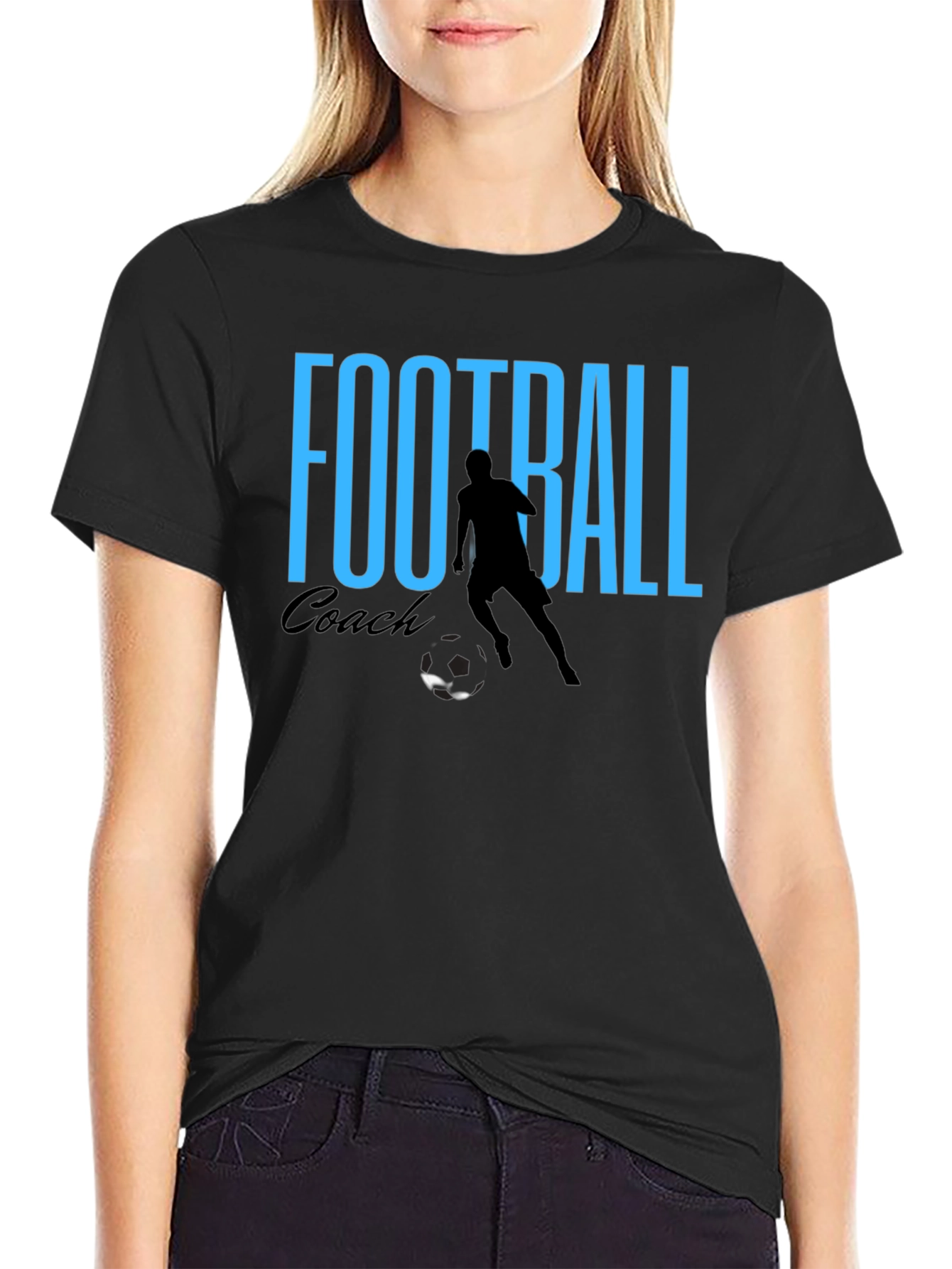 Football Coach T-Shirt - Sporty Design