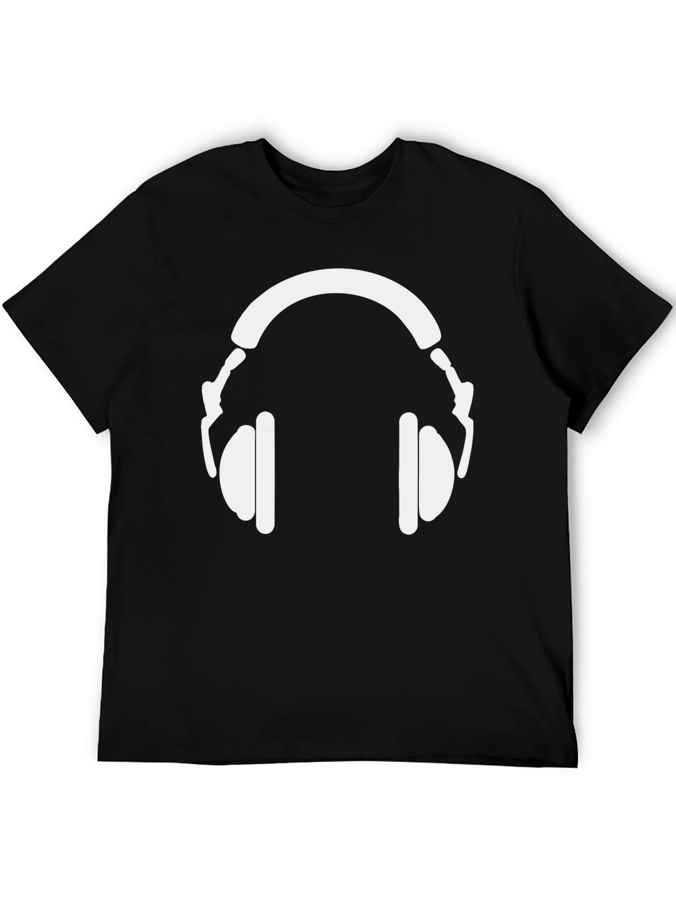 Headphone Graphic Tee - Music Lovers T-Shirt