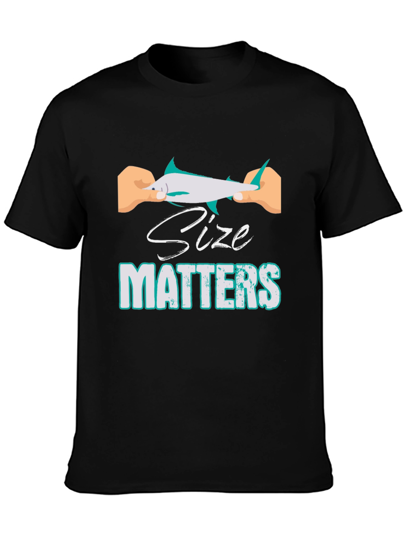 Size Matters Funny Fishing T-Shirt