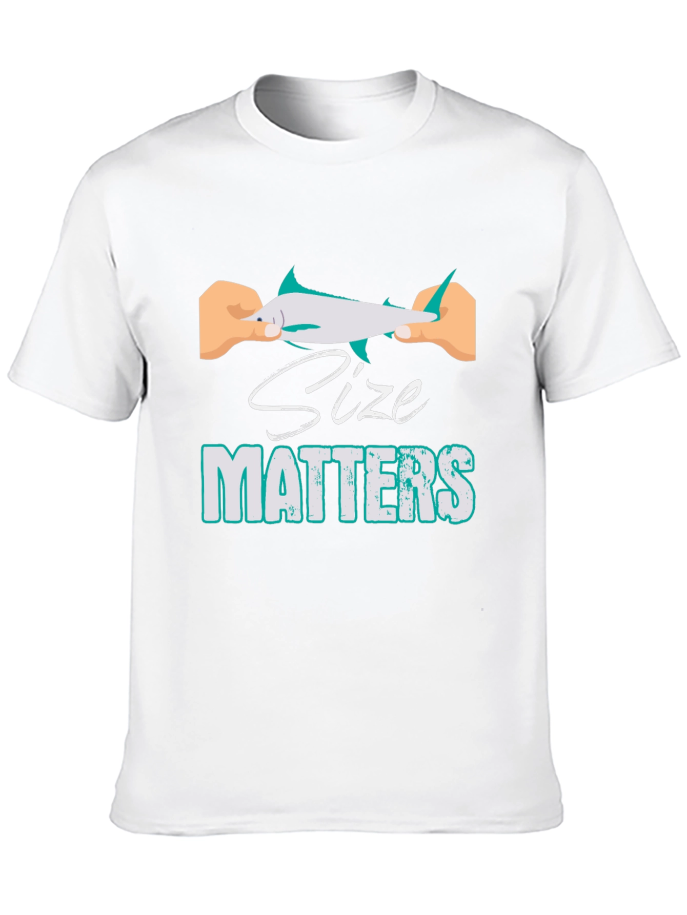 Size Matters Funny Fishing T-Shirt