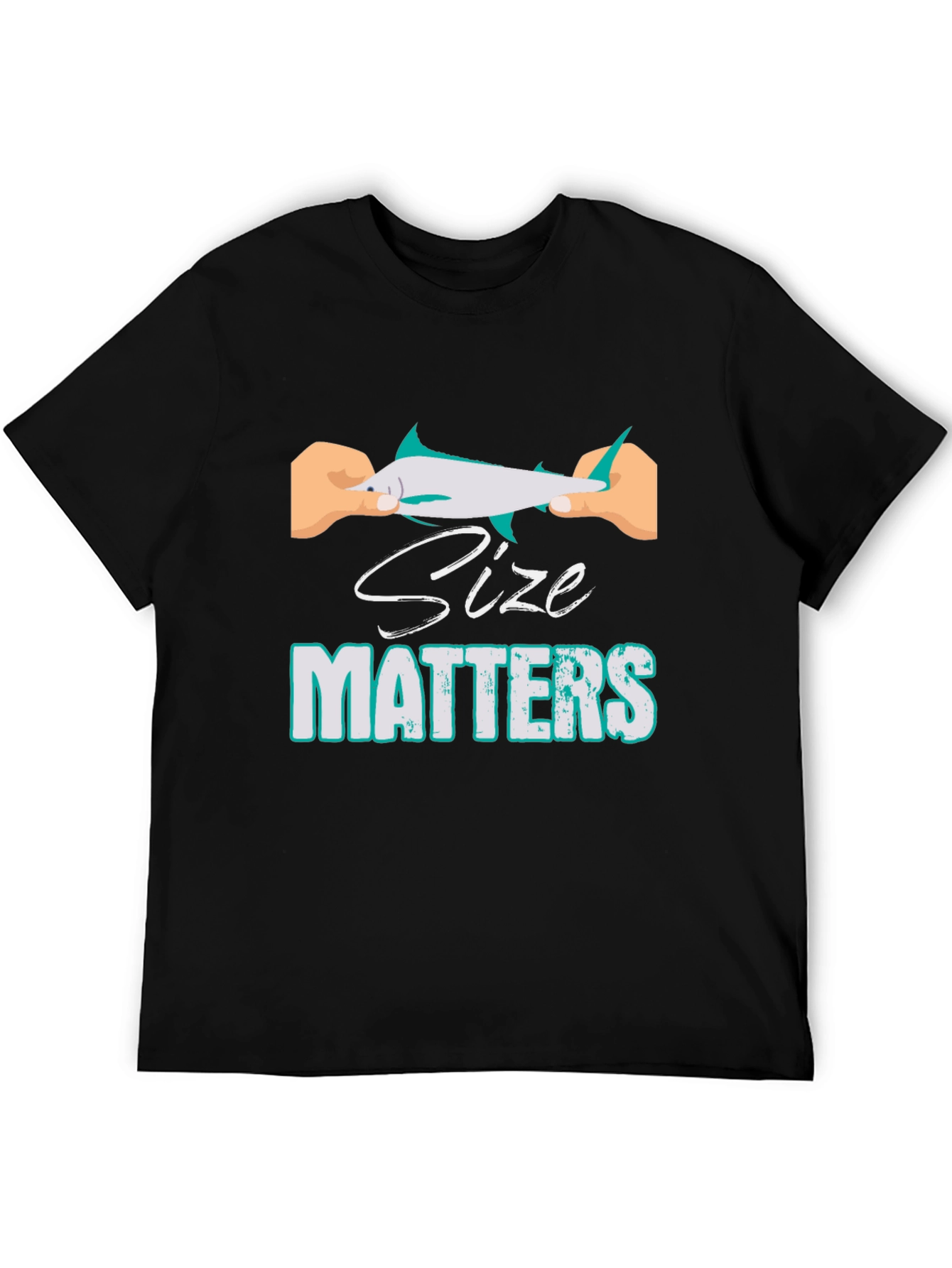 Size Matters Funny Fishing T-Shirt