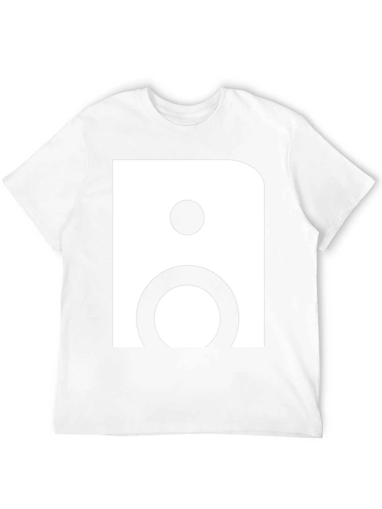 Abstract Graphic Tee - Bold Minimalist Design