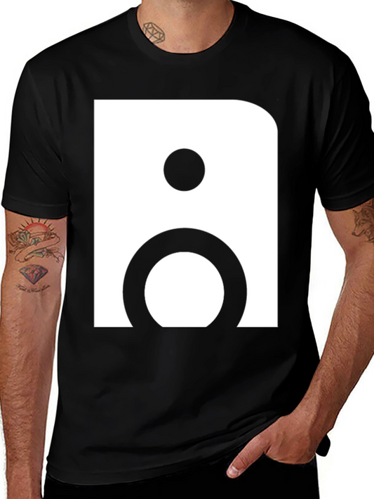 Abstract Graphic Tee - Bold Minimalist Design