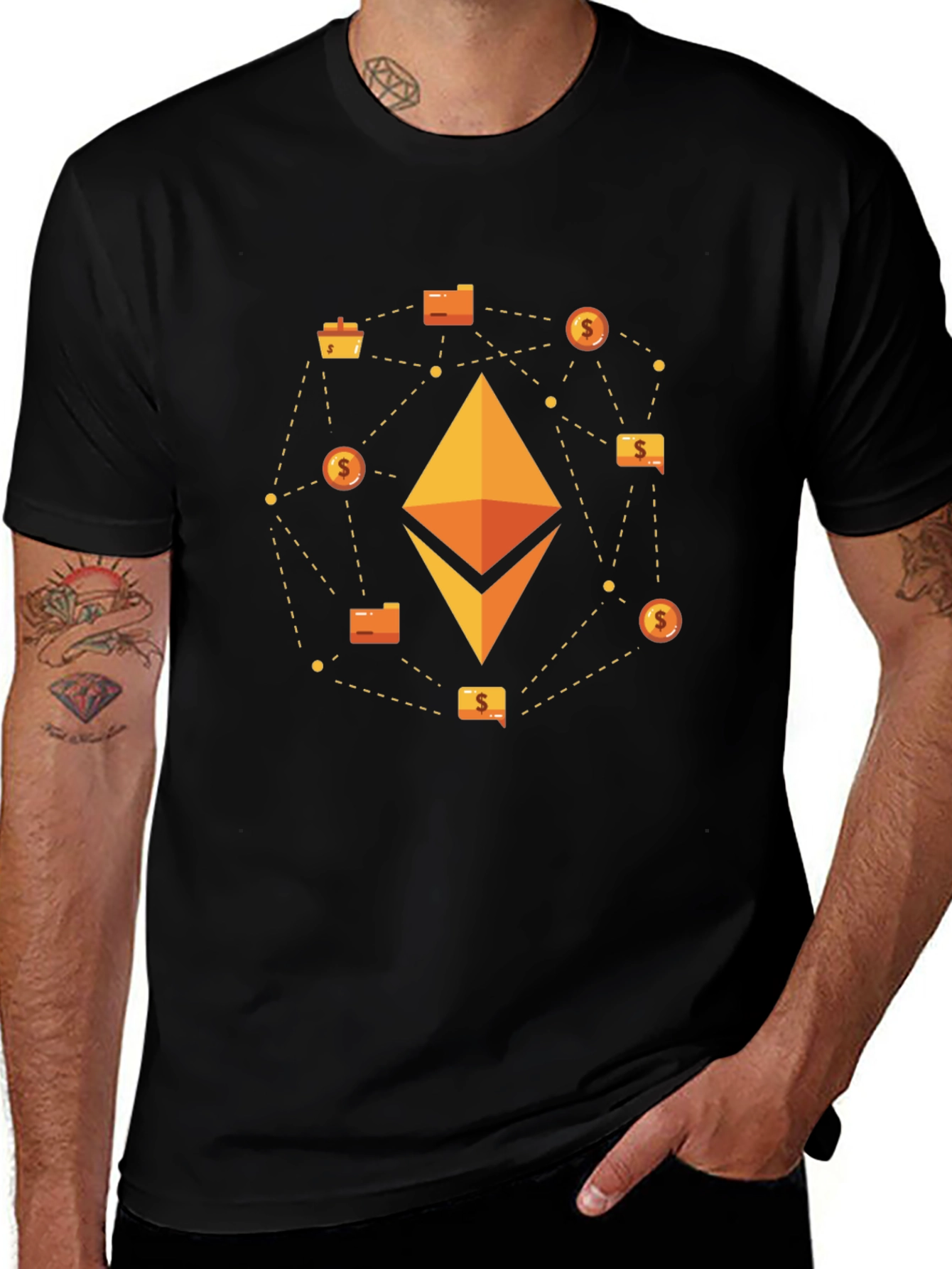 Ethereum Crypto Graphic T-Shirt