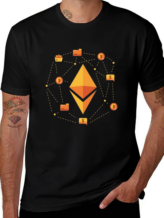 Ethereum Crypto Graphic T-Shirt