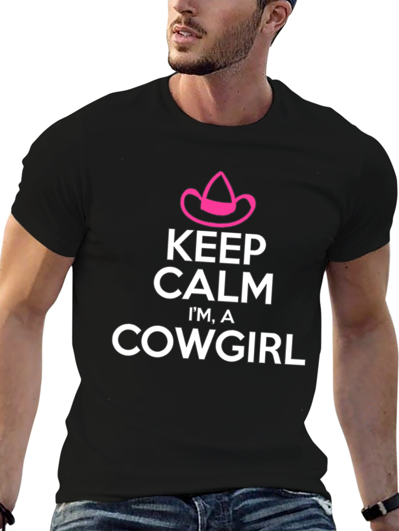 Keep Calm Im A Cowgirl T-Shirt