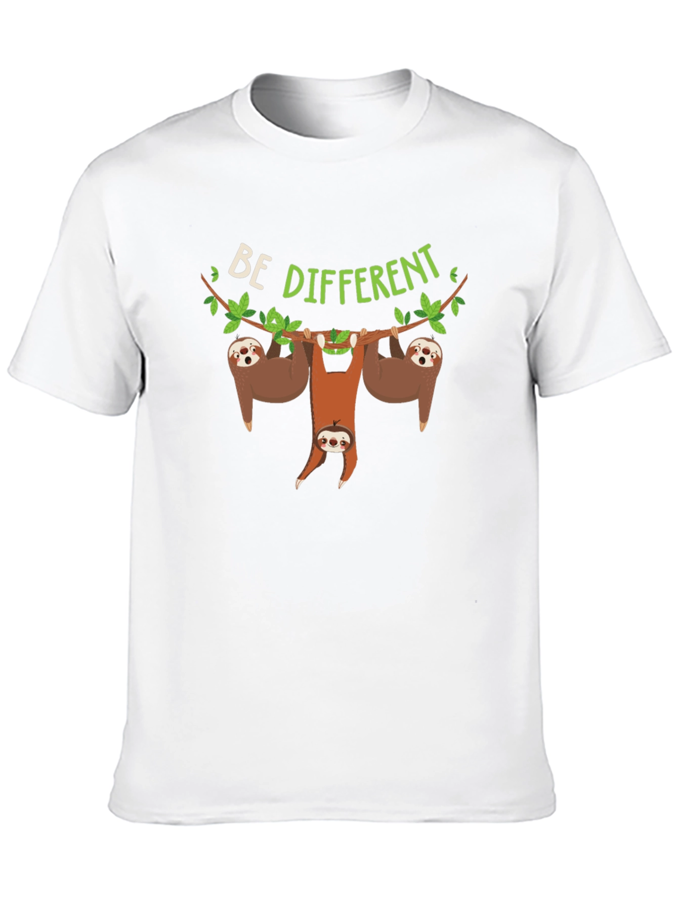 Be Different Sloth T-Shirt - Unisex
