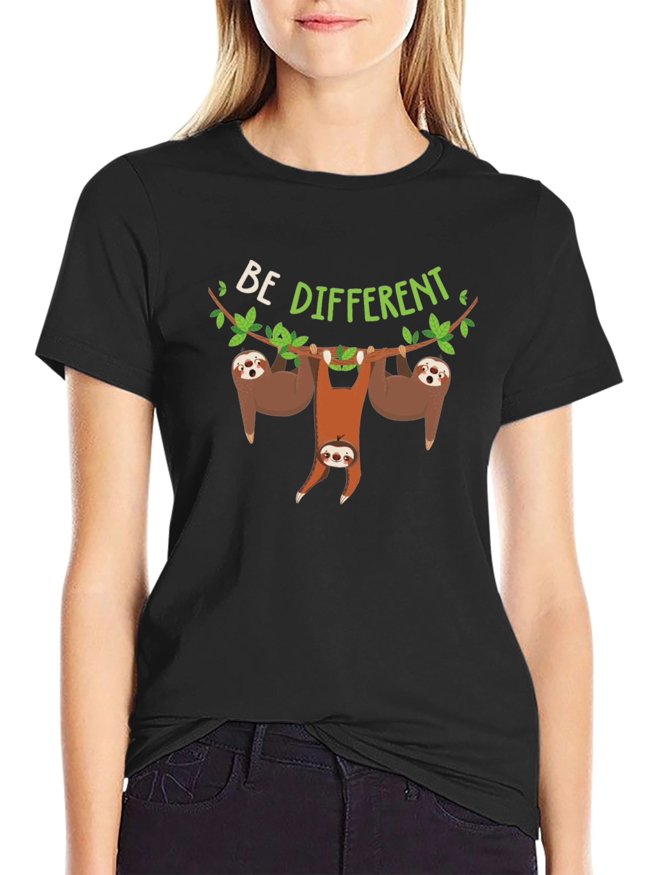 Be Different Sloth T-Shirt - Unisex