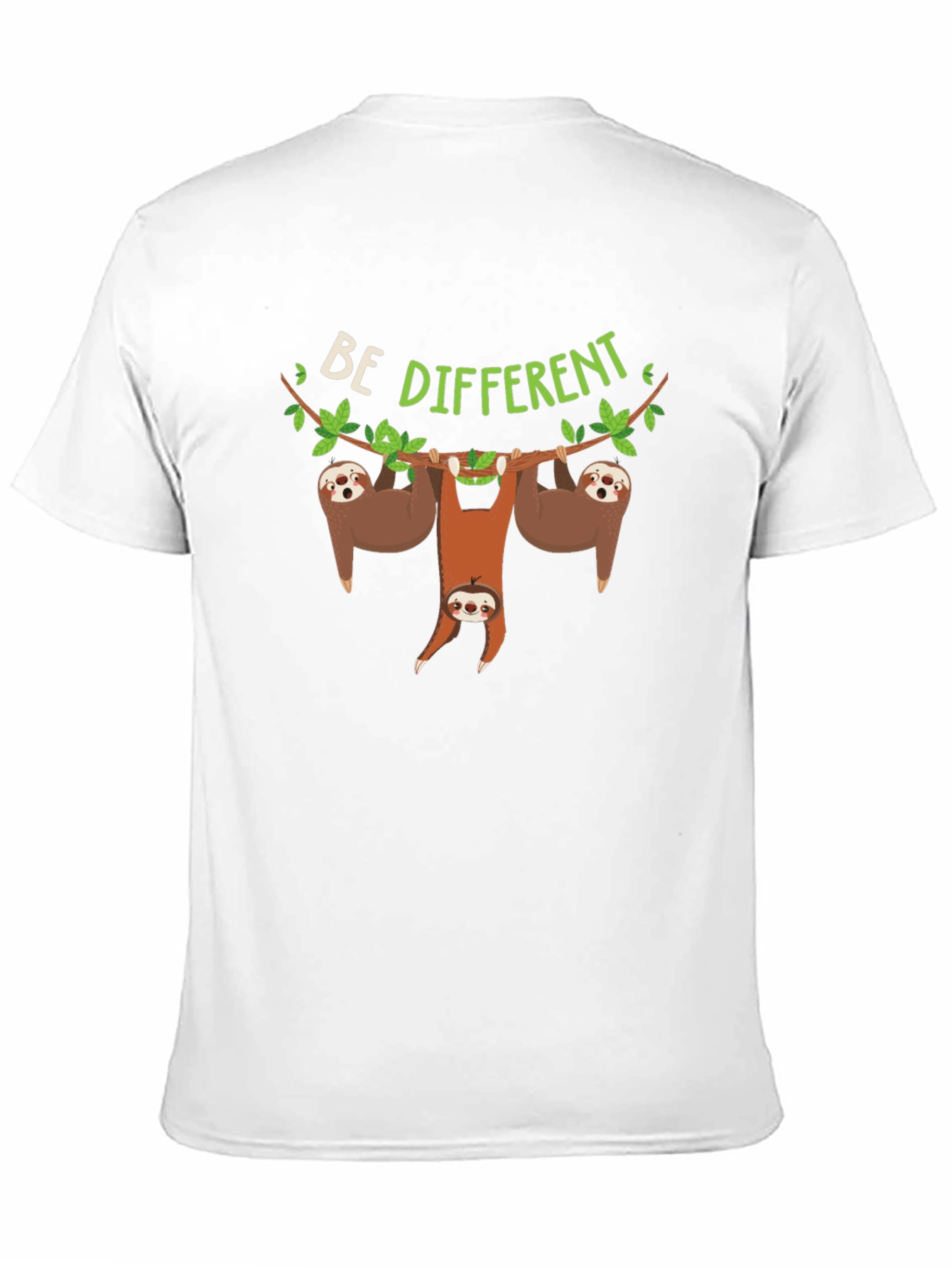 Be Different Sloth T-Shirt - Unisex
