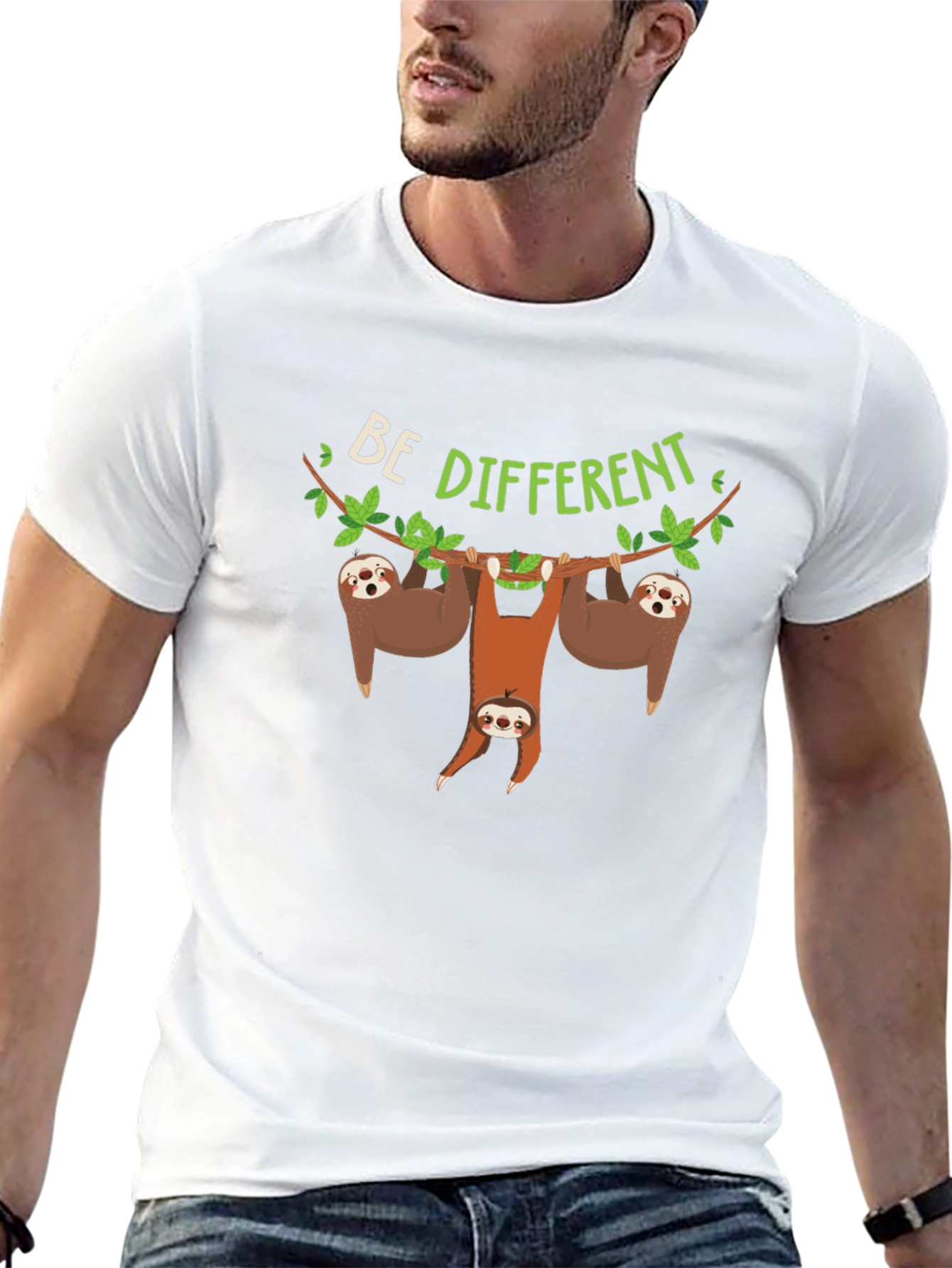 Be Different Sloth T-Shirt - Unisex