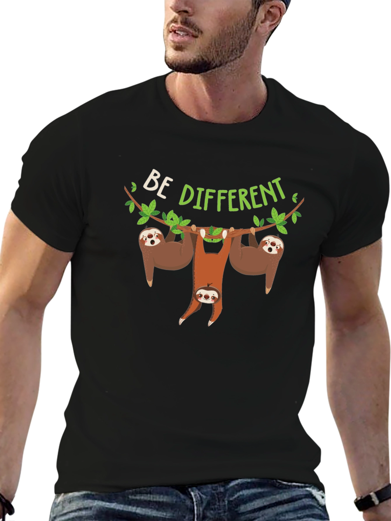 Be Different Sloth T-Shirt - Unisex
