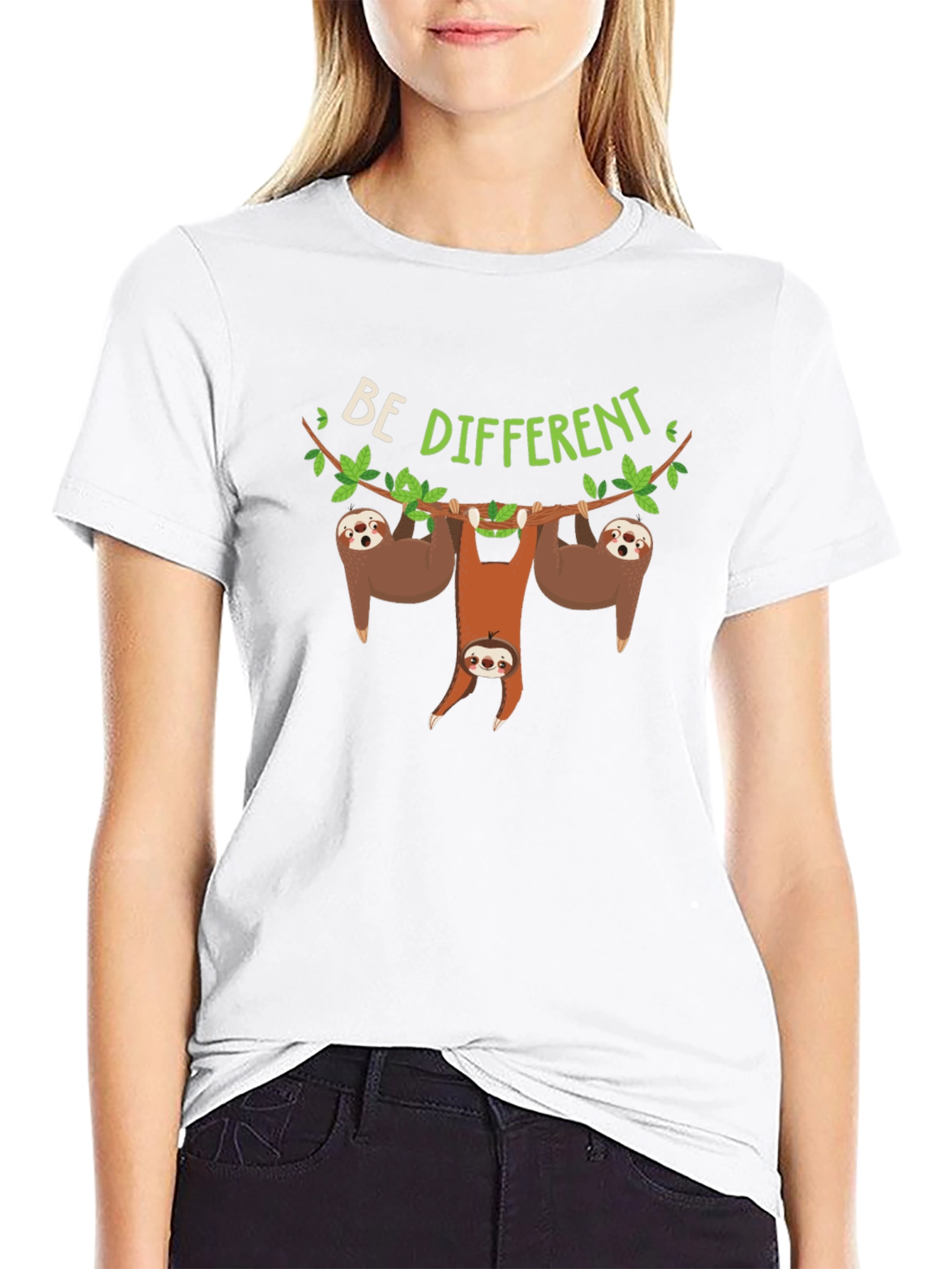 Be Different Sloth T-Shirt - Unisex