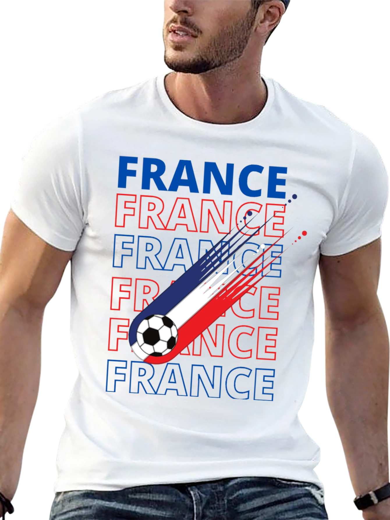 France Soccer T-Shirt - Fan Apparel