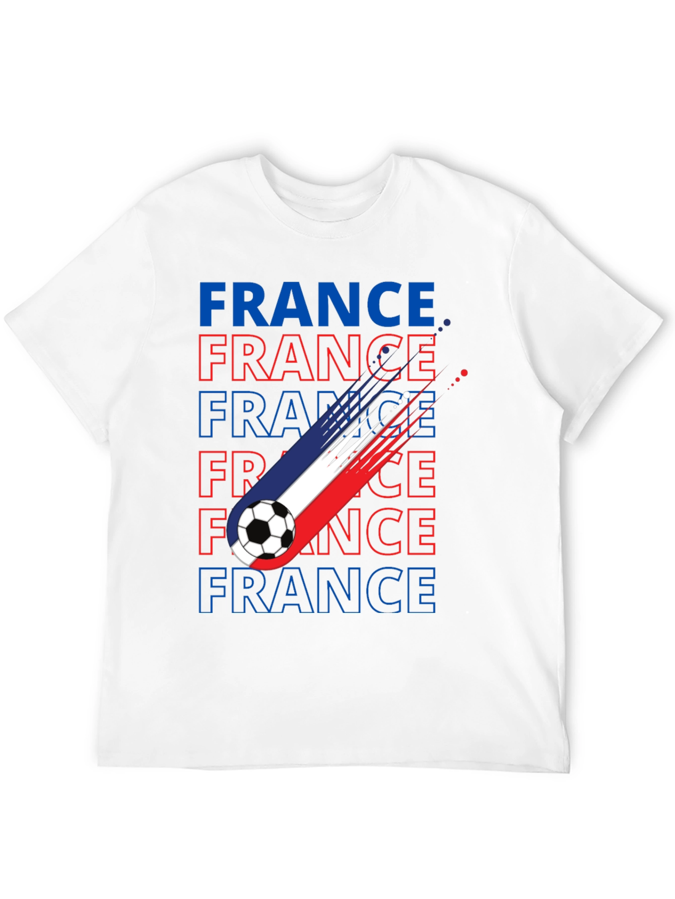 France Soccer T-Shirt - Fan Apparel