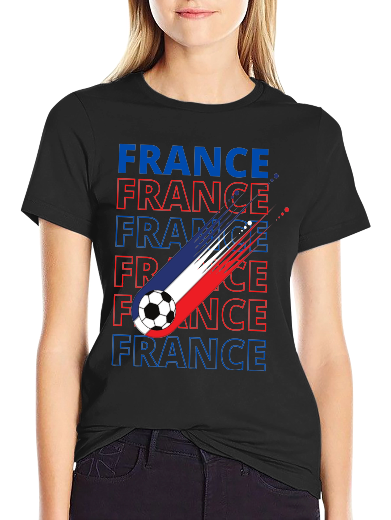 France Soccer T-Shirt - Fan Apparel