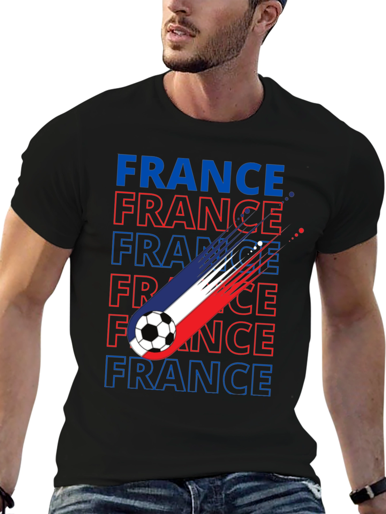 France Soccer T-Shirt - Fan Apparel