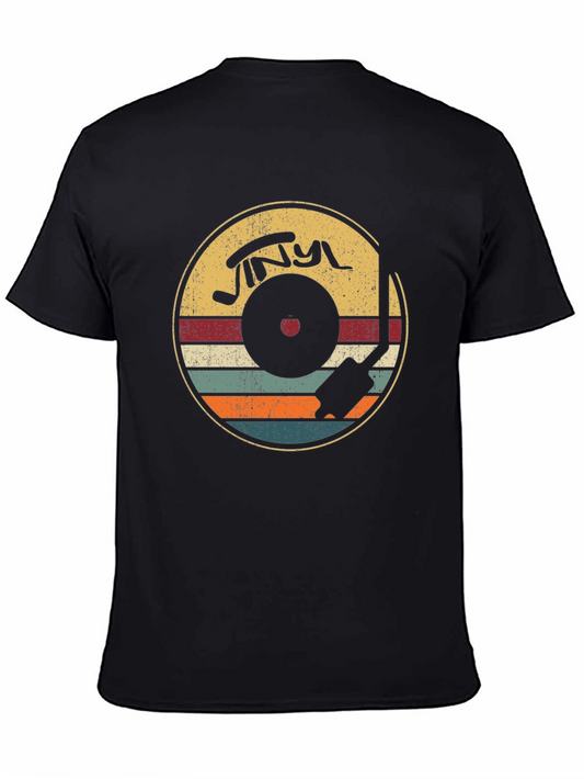 Vintage Vinyl Record T-Shirt Retro Music Tee