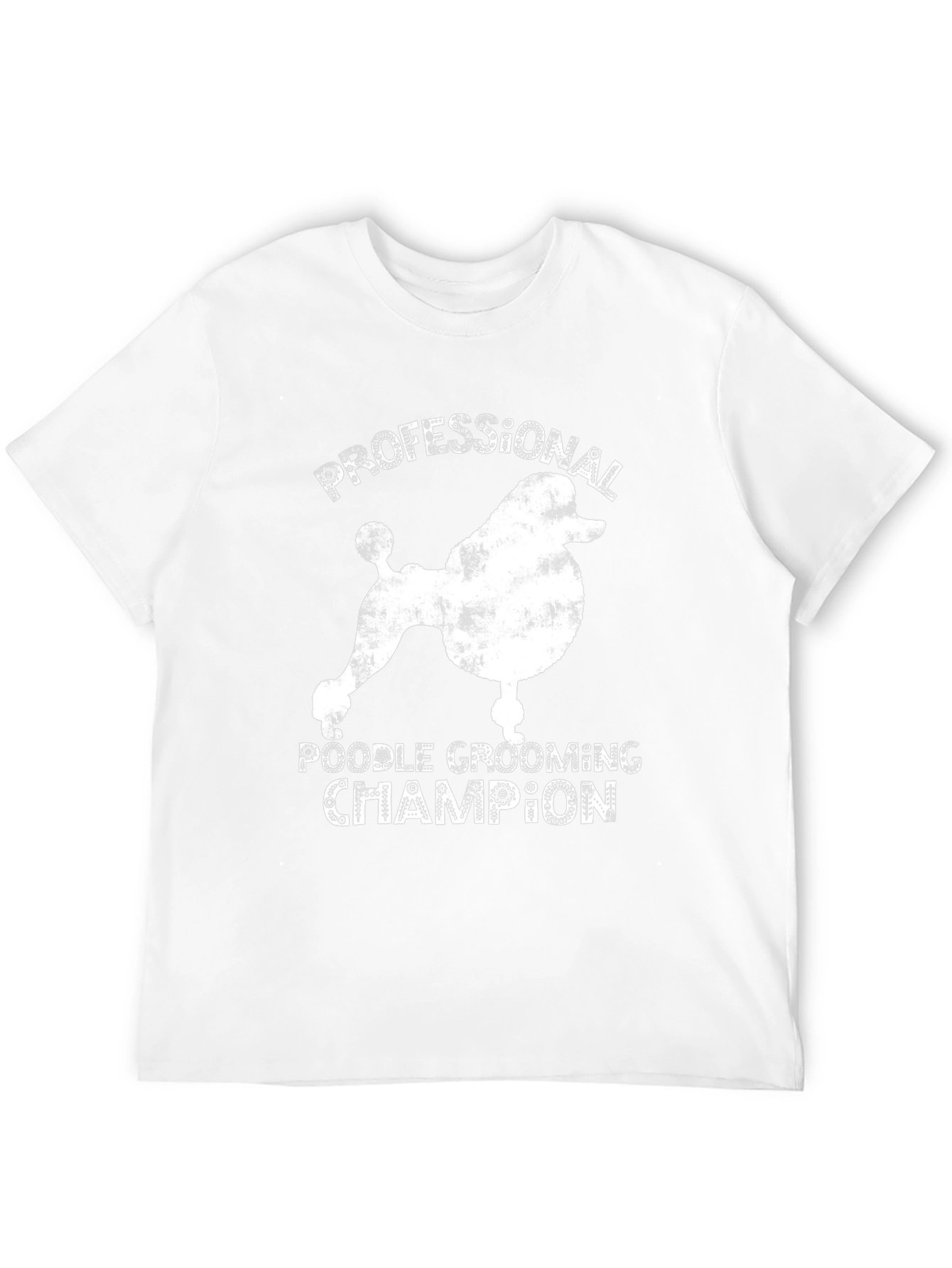 Professional Poodle Grooming Champion T-Shirt