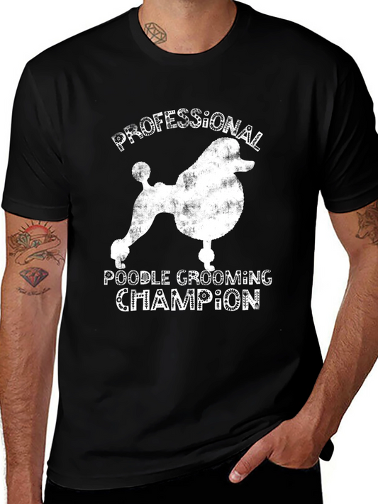 Professional Poodle Grooming Champion T-Shirt