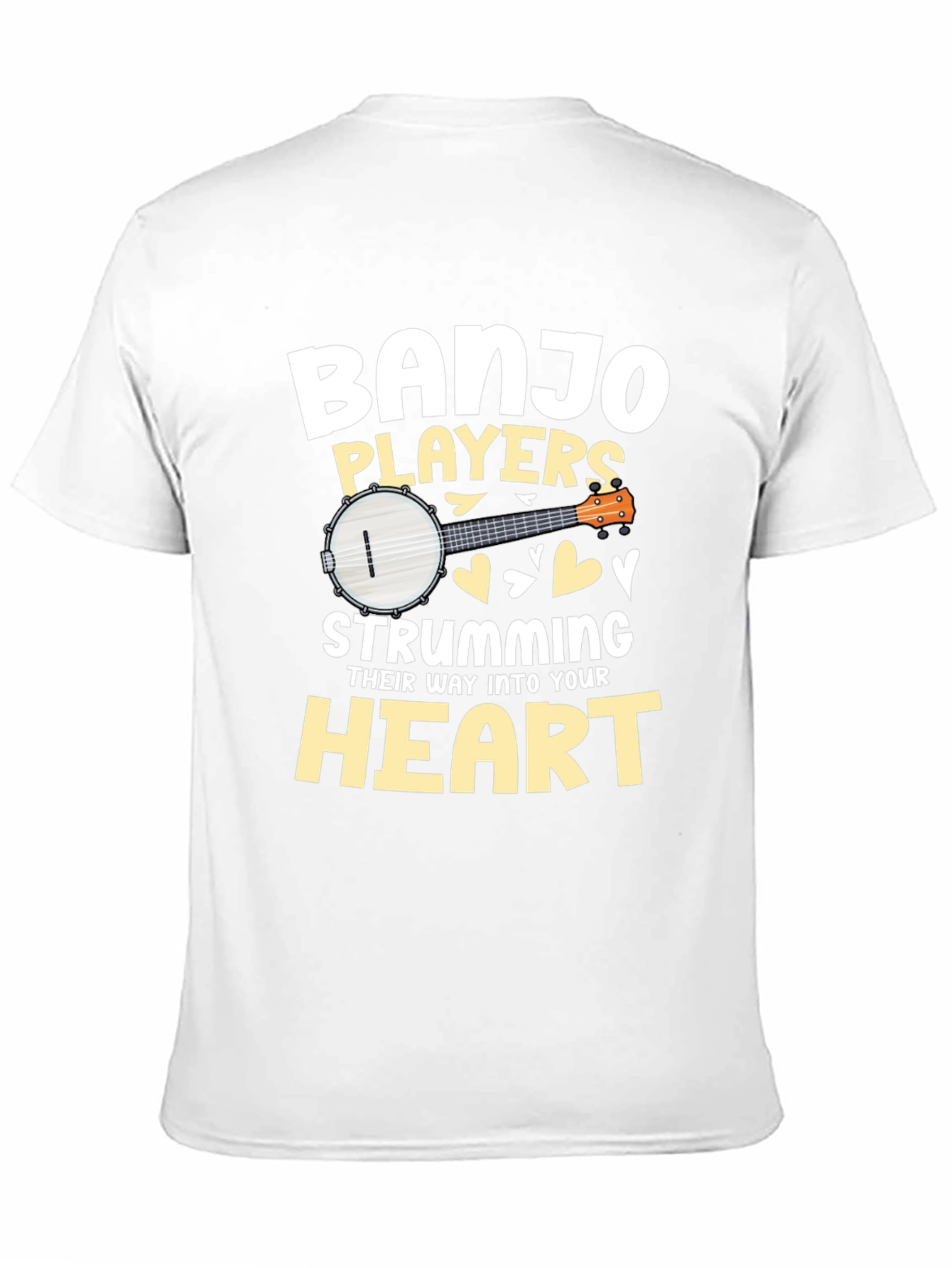 Banjo Players Strumming Heart T-Shirt