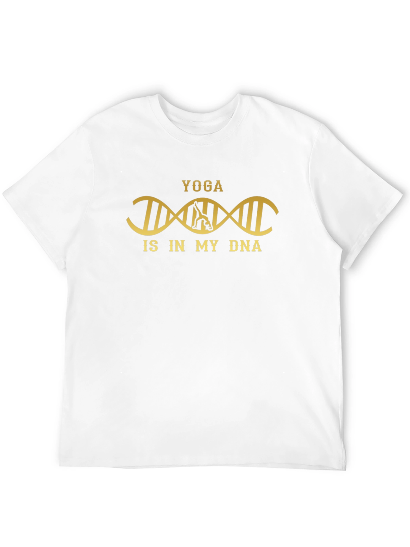 Yoga DNA T-Shirt - Stylish Workout Apparel