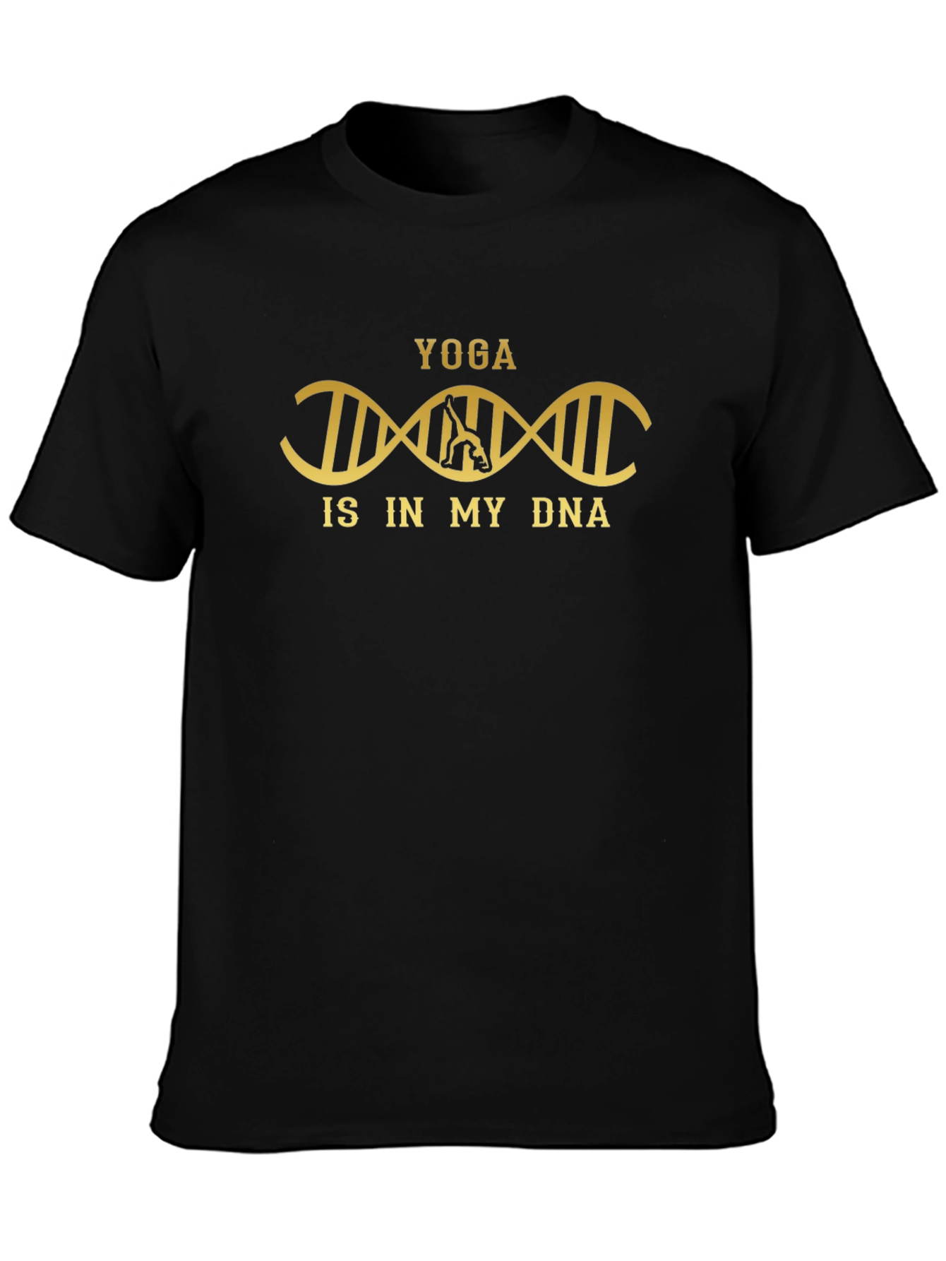 Yoga DNA T-Shirt - Stylish Workout Apparel