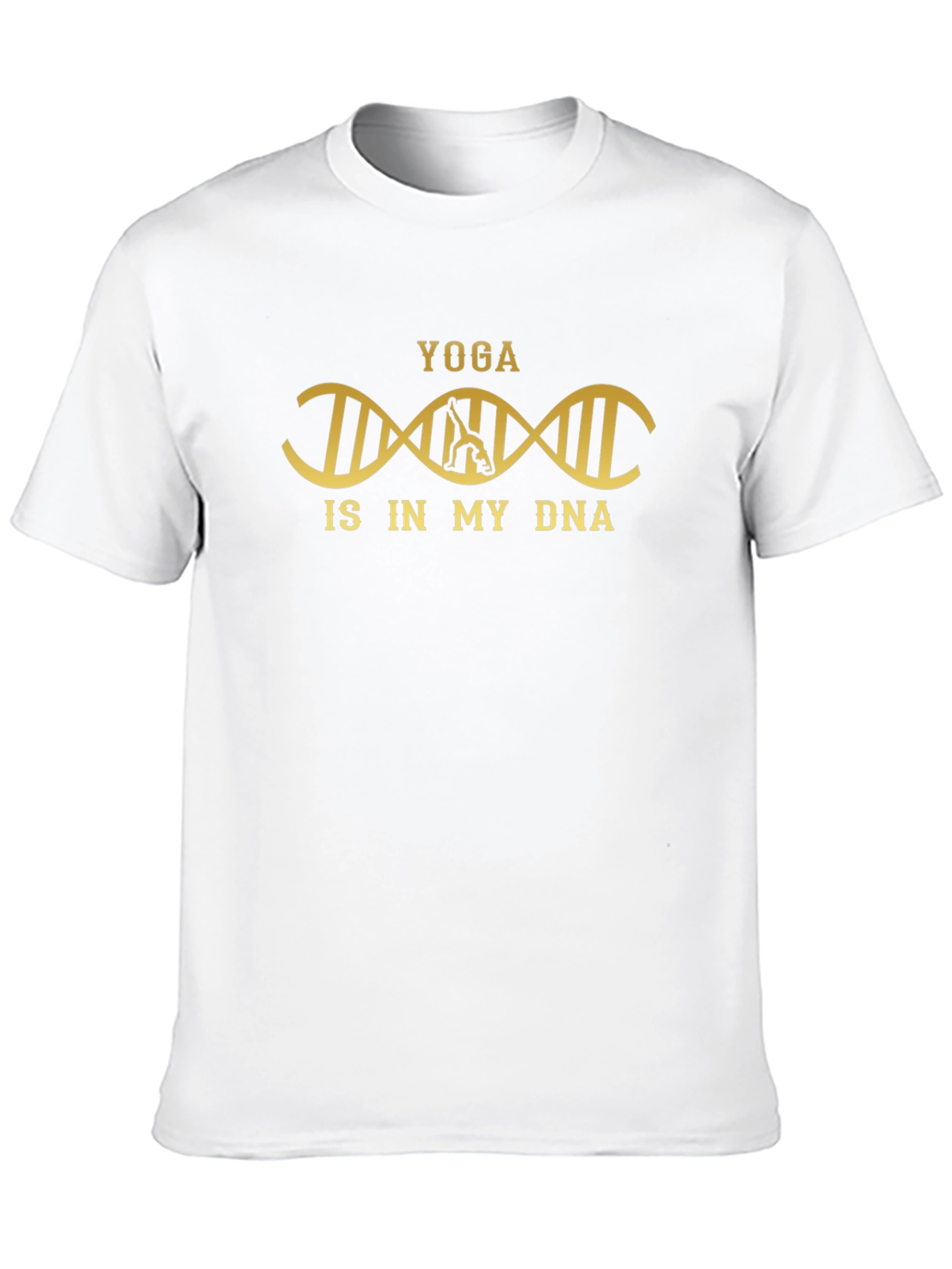 Yoga DNA T-Shirt - Stylish Workout Apparel