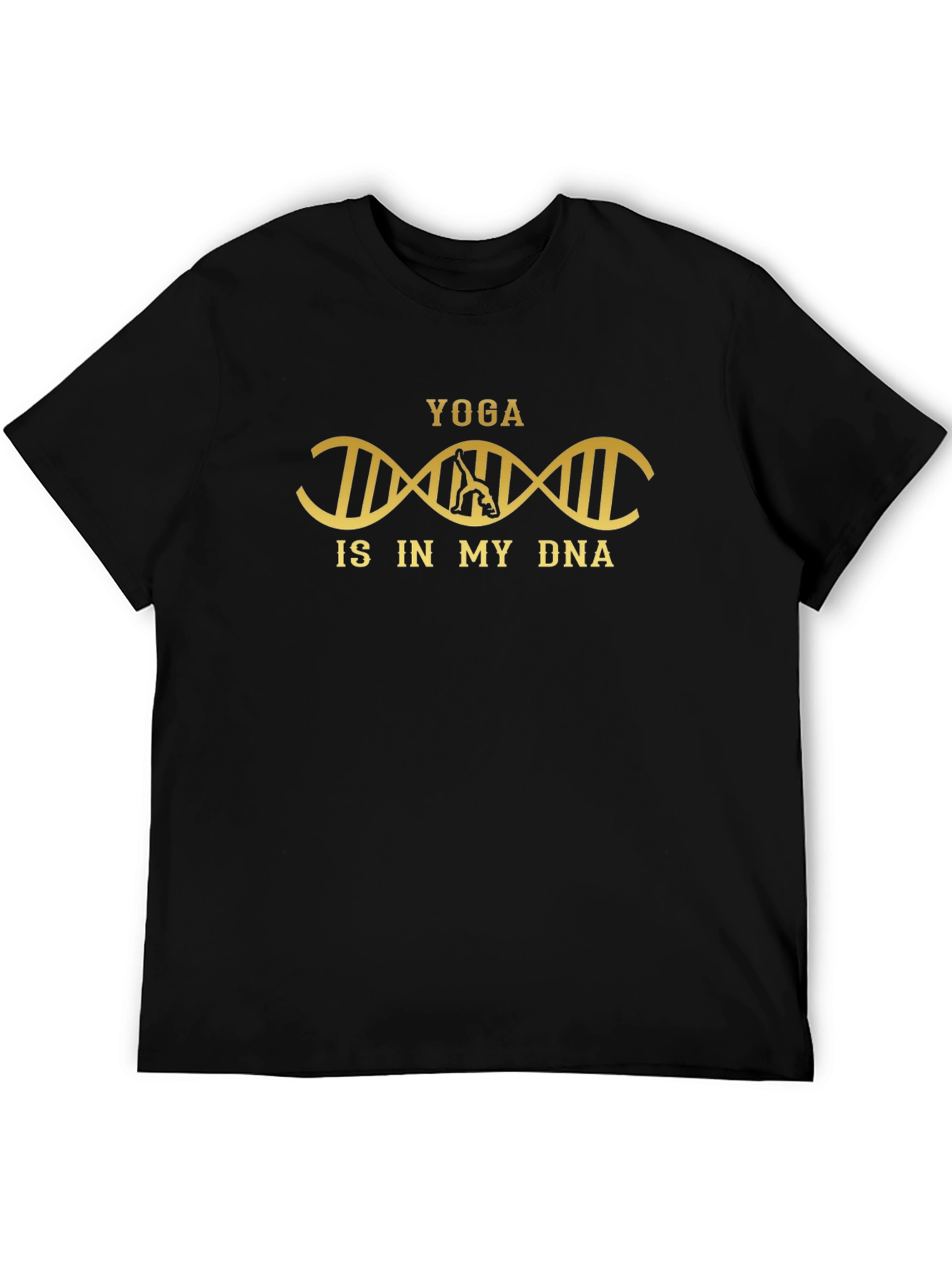 Yoga DNA T-Shirt - Stylish Workout Apparel