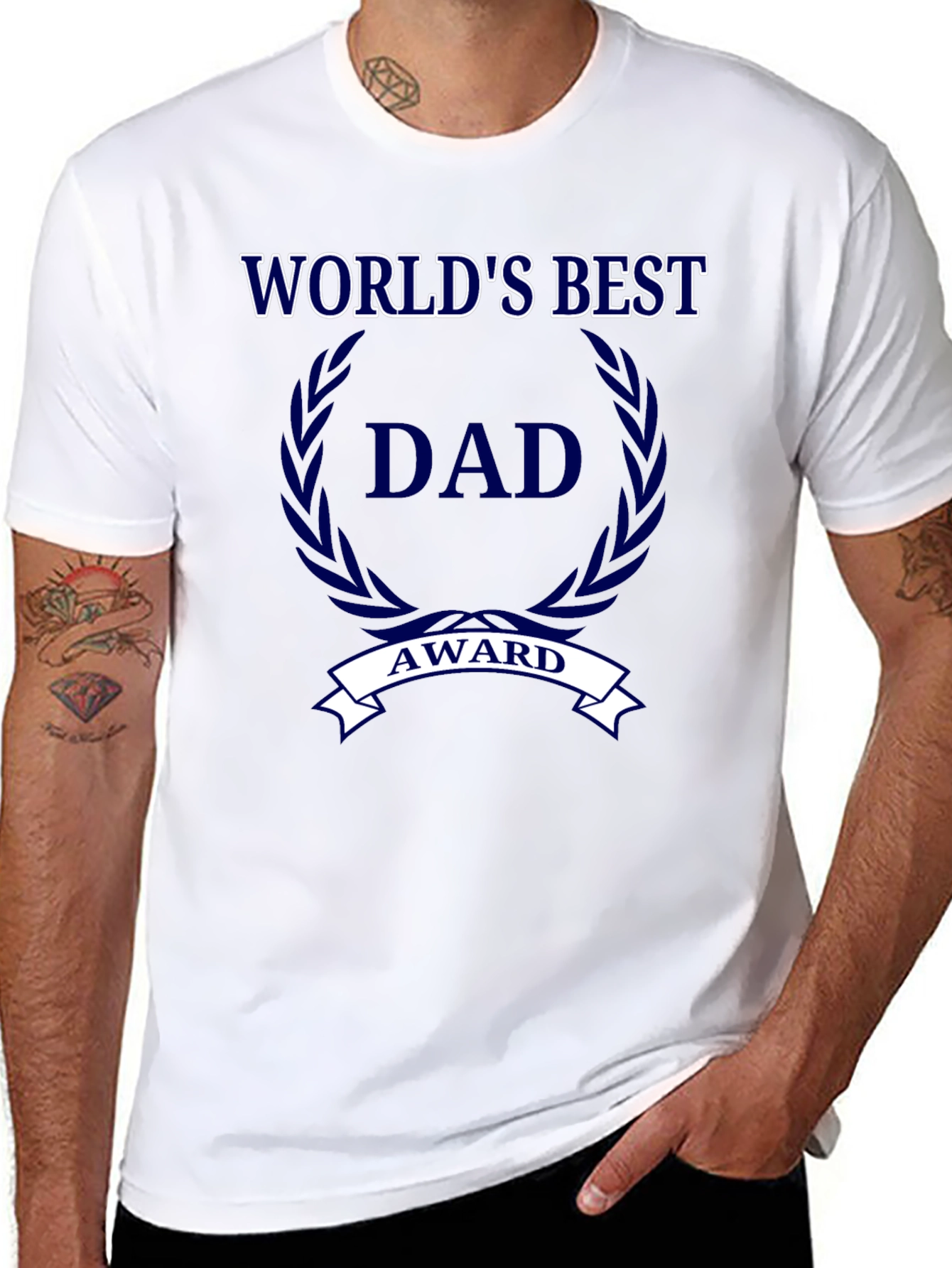 Worlds Best Dad Award T-Shirt