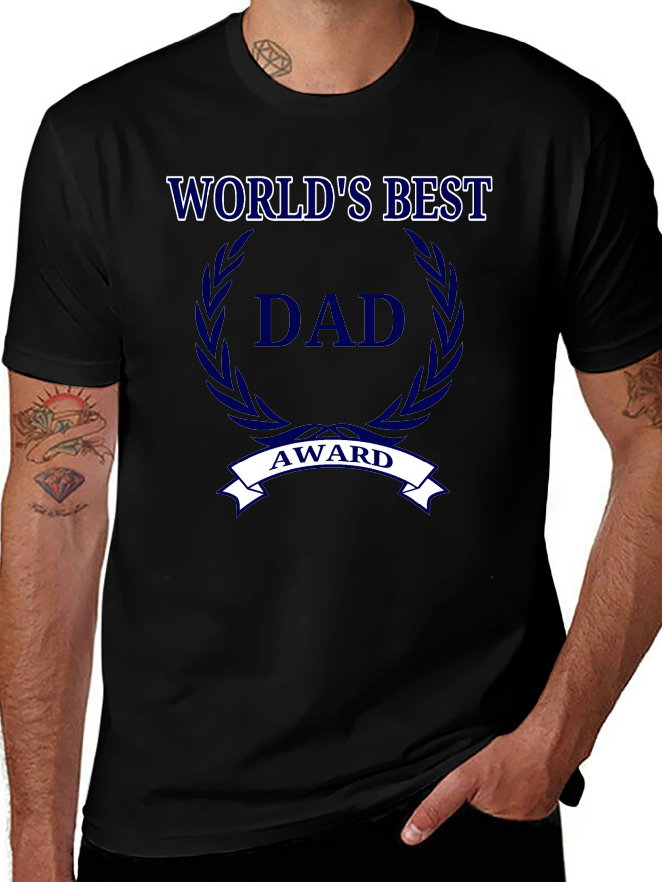 Worlds Best Dad Award T-Shirt