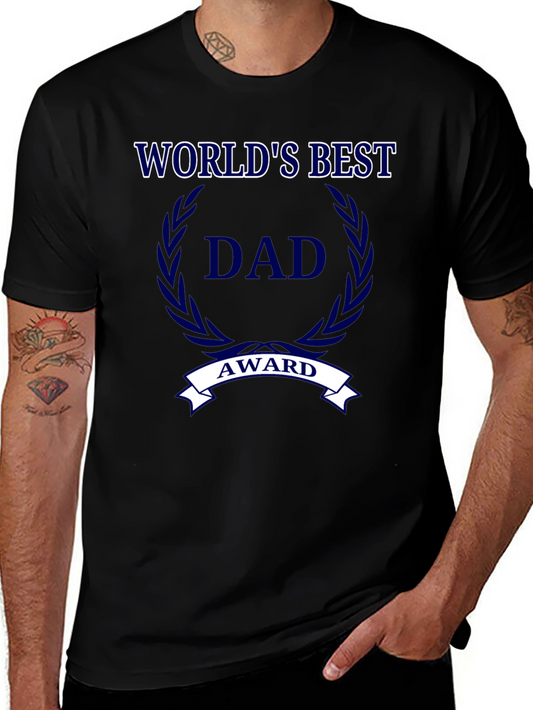 Worlds Best Dad Award T-Shirt