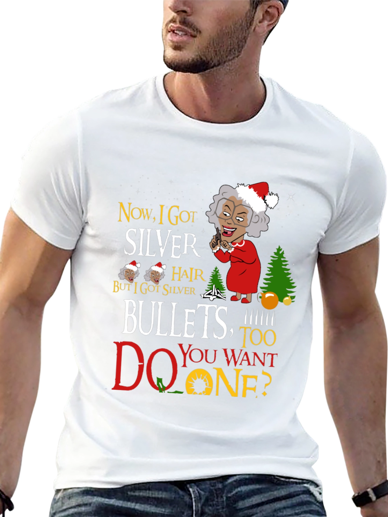 Silver Hair Bullets Tee