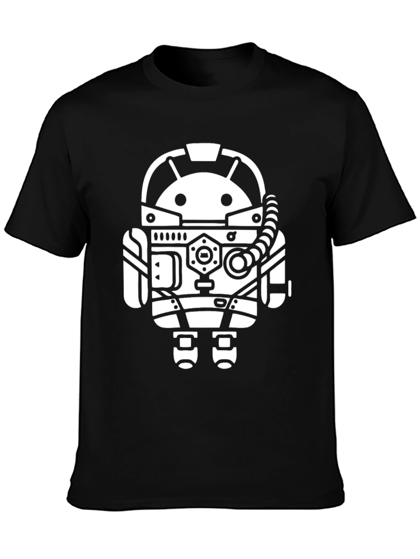 Android Astronaut Black T-Shirt