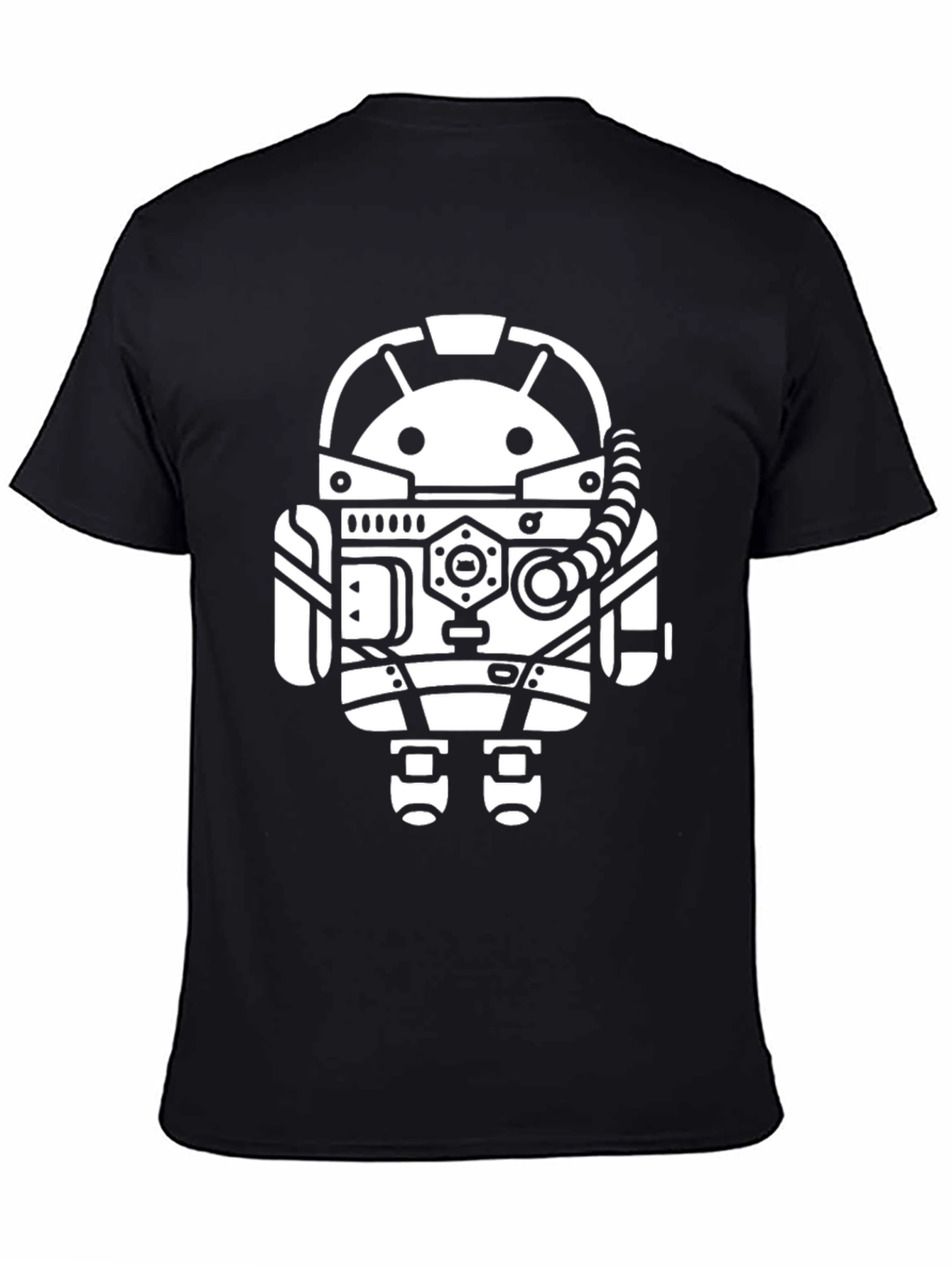 Android Astronaut Black T-Shirt